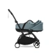 Универсальная коляска 2 в 1 с люлькой newborn shell Stokke YOYO³ Aqua (шасси Black)
