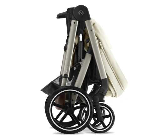 Прогулянкова коляска Cybex BALIOS S LUX TPE - seashell beige (з бампером)