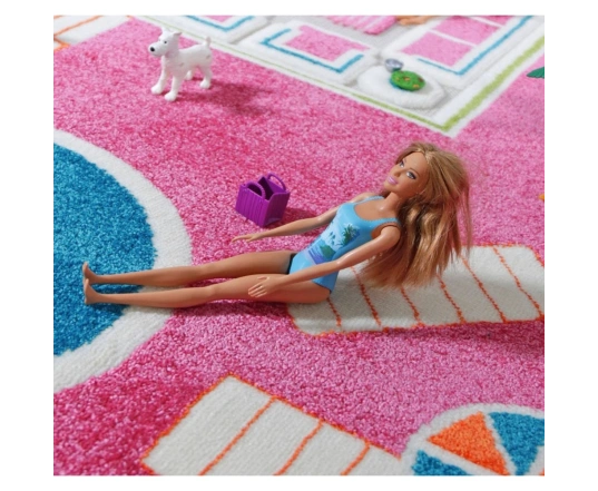 Килим IVI 3D Play Carpets Playhouse Pink 134х200 см