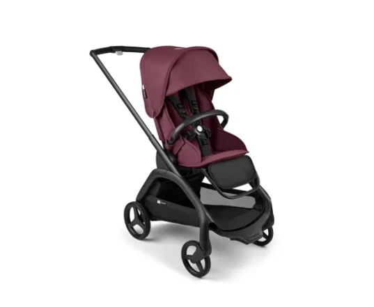 Прогулочная коляска Bugaboo DRAGONFLY - black/dark cherry-dark cherry