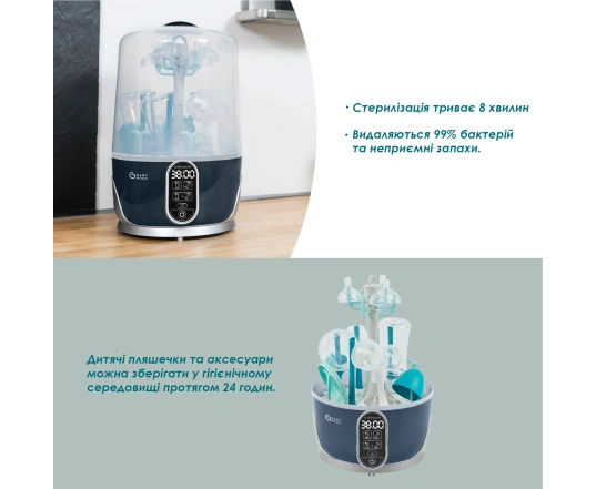 Стерилизатор и сушилка Babymoov Turbo Pure