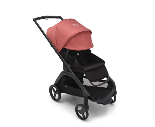 Універсальна коляска 2в1 Bugaboo Dragonfly Sunrise red/Midnight black-Midnight black 