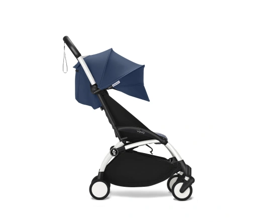Прогулянкова коляска Stokke YOYO³ з 6 місяців Blue Air France (шасі  White)