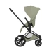 Прогулянкова коляска Cybex PRIAM Style Collection 5.0 - sage green (шасі Matt Black)