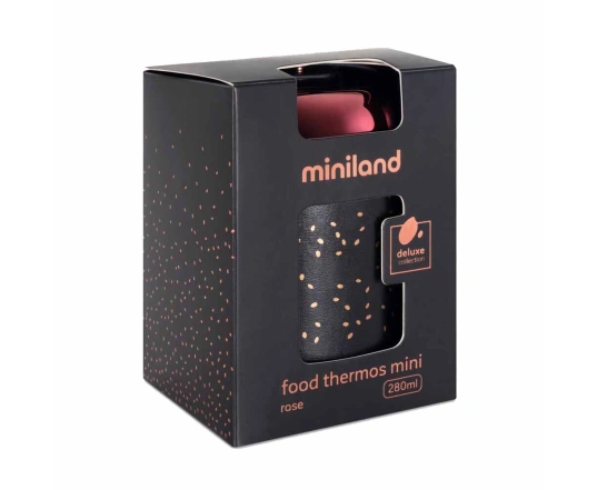 Термос харчовий Miniland food thermos mini DELUXE ROSE 280 мл