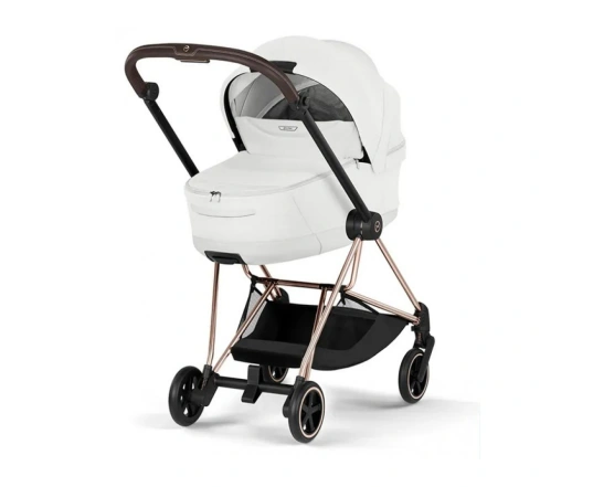Коляска 2 в 1 Cybex MIOS Style Collection 5.0 - off white (шасі Rosegold)