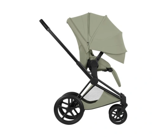 Прогулянкова коляска Cybex PRIAM Style Collection 5.0 - sage green (шасі Matt Black)