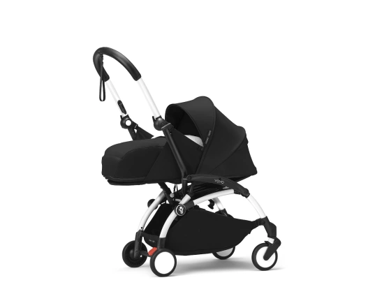 Універсальна коляска 2 в 1 Stokke YOYO³ Black (шасі White)