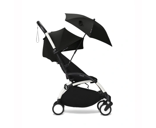 Прогулянкова коляска Stokke YOYO³ з 6 місяців Black (шасі White)