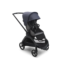 Прогулочная коляска Bugaboo DRAGONFLY - black/grey melange stormy blue - изображение