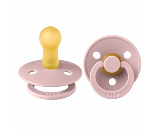 Соска пустушка BIBS Colour Latex розмір 2 Pink Plum