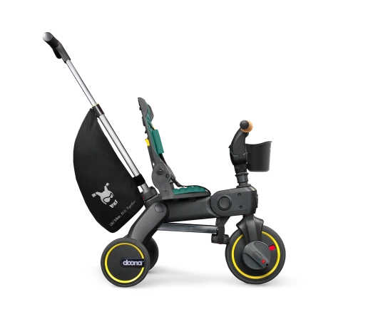 Складной трехколесный велосипед Doona Liki Trike S5 Racing green