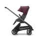 Универсальная коляска 2в1 Bugaboo DRAGONFLY - grafite/grey melange dark cherry