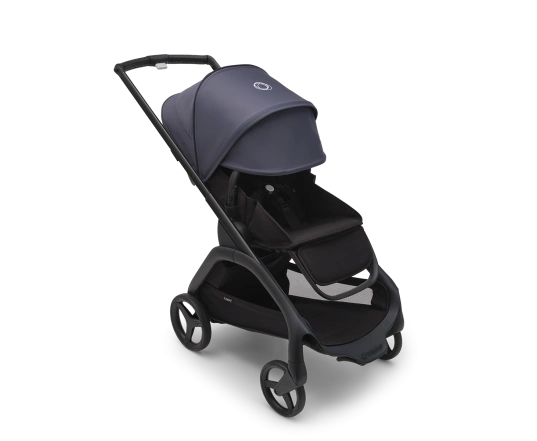 Прогулочная коляска Bugaboo DRAGONFLY - black/midnight black stormy blue