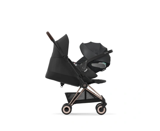 Прогулянкова коляска Cybex COYA - chrome dark brown/mirage grey