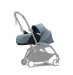 Універсальна коляска Stokke YOYO³  + компактна люлька BABYZEN  Aqua (шасі White)
