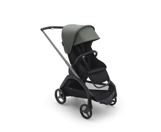 Прогулянкова коляска Bugaboo DRAGONFLY - grafite/midnight black forest green