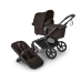 Универсальная коляска 2в1 Bugaboo FOX 5 RENEW - black/cocoa brown-cocoa brown