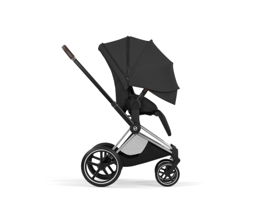 Прогулянкова коляска Cybex PRIAM Style Collection 5.0 - sepia black (шасі Chrome Brown)