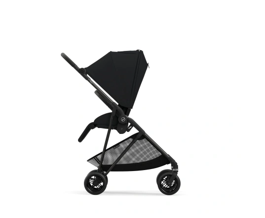 Прогулянкова коляска Cybex Melio Carbon - Moon Black