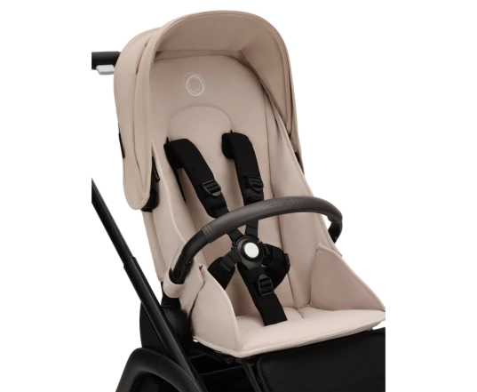 Прогулянкова коляска Bugaboo DRAGONFLY - black/desert taupe-desert taupe 