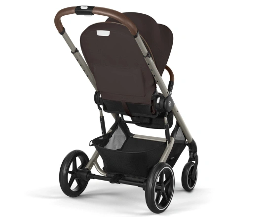 Прогулянкова коляска Cybex BALIOS S LUX TPE - chocolate brown (з бампером)