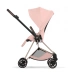 Коляска 2 в 1 Cybex MIOS Style Collection 5.0 - peach pink (шасі Rosegold)