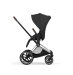 Прогулянкова коляска Cybex PRIAM Style Collection 5.0 - sepia black (шасі Chrome Brown)