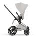 Коляска Cybex PRIAM Style Collection 5.0 - city grey (шасі Chrome Brown)