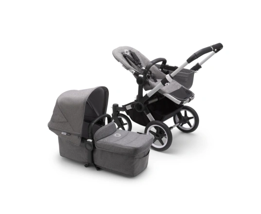 Універсальна коляска 2в1 Bugaboo Donkey3 Mono Alu/Grey Melange