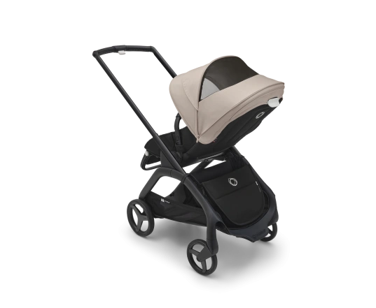 Прогулянкова коляска Bugaboo DRAGONFLY - black/midnight black desert taupe
