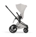 Коляска Cybex PRIAM Style Collection 5.0 - city grey (шасі Matt Black)