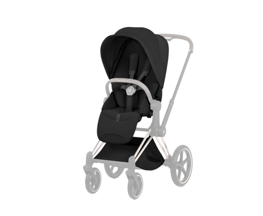 Коляска Cybex PRIAM Style Collection 5.0 - sepia black (шасі Matt Black)