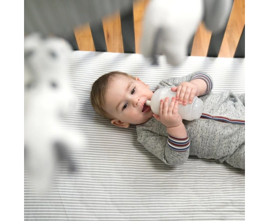 Силиконовая антиколиковая бутылочка Olababy GentleBottle Sky 240 мл
