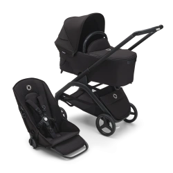 Универсальная коляска 2в1 Bugaboo DRAGONFLY - black/midnight black midnight black - изображение
