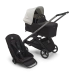 Универсальная коляска 2в1 Bugaboo DRAGONFLY - black/grey melange misty white