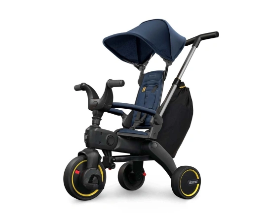 Складной трехколесный велосипед Doona Liki Trike S3 Deep Blue