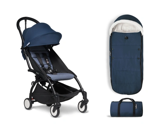 Конверт для ніг теплий BABYZEN Navy Blue/ Air France