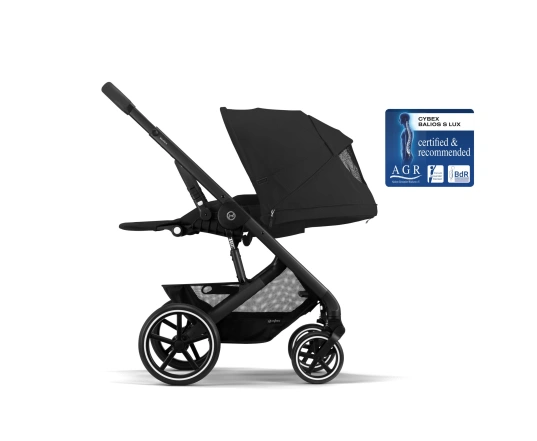 Універсальна коляска 2 в 1 Cybex BALIOS S LUX - moon black 
