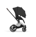 Прогулянкова коляска Cybex PRIAM Style Collection 5.0 - sepia black (шасі Chrome Brown)