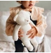 Музичний ведмедик з нічником MOONIE 2.0 Cream