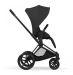 Прогулочная коляска Cybex Priam Style Collection 5.0 - sepia black (шасси Matt Black)