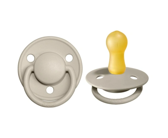 Соска пустышка BIBS De Lux Latex Size 1 Sand