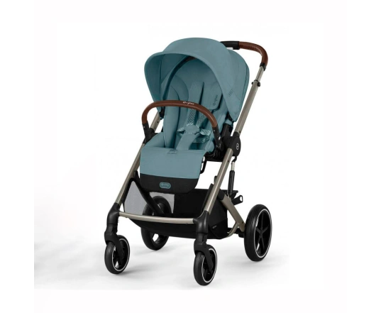 Прогулянкова коляска Cybex BALIOS S LUX TPE - stormy blue (з бампером)