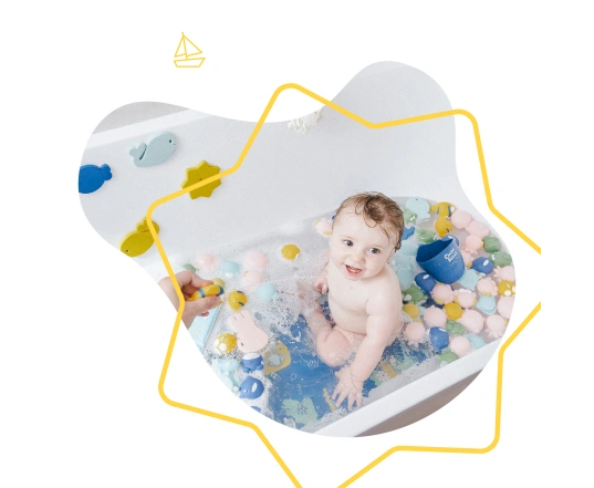 Іграшки для купання Badabulle RIGOLO SPLASH x6
