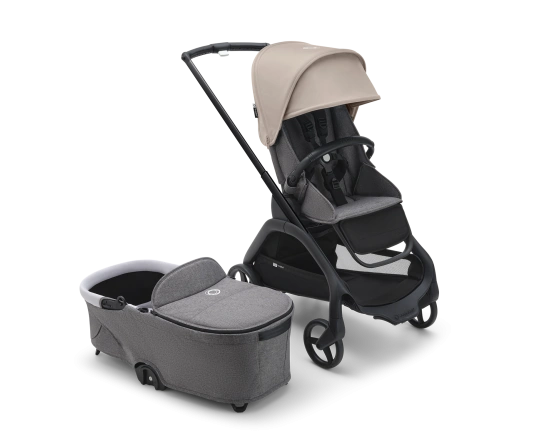 Универсальная коляска 2в1 Bugaboo DRAGONFLY - grafite/midnight black desert taupe