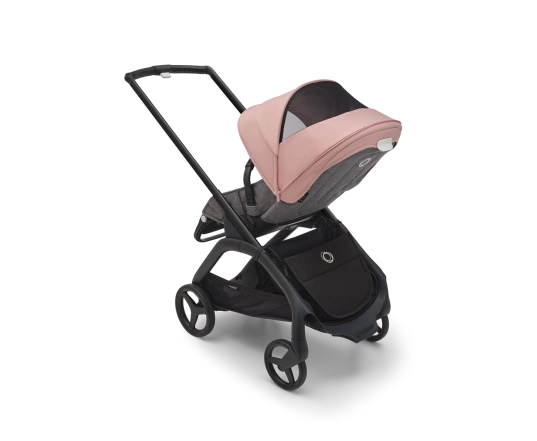 Универсальная коляска 2в1 Bugaboo DRAGONFLY - grafite/midnight black morning pink