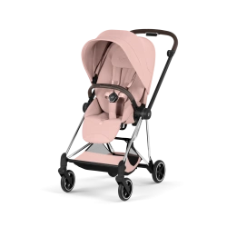 Прогулочная коляска Cybex MIOS Style Collection - peach pink (шасі Chrome Brown) - изображение
