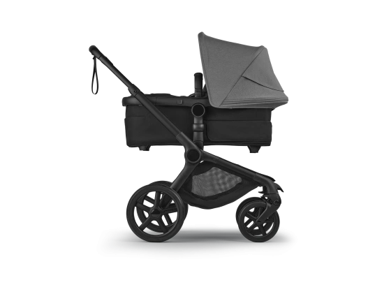 Универсальная коляска 2в1 Bugaboo FOX 5 RENEW - black/heritage black moon grey