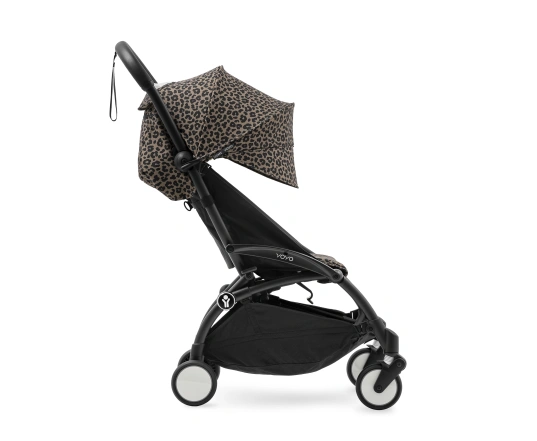 Прогулянкова коляска Stokke YOYO³ з 6 місяців Leopard (шасі Black)